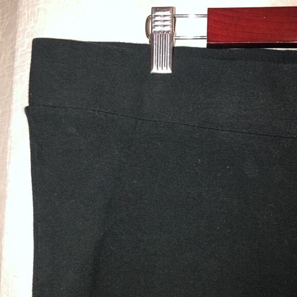 Liz Lange M Black Cotton Maternity Leggings - Picture 7 of 9
